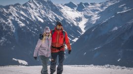 A Wildkogel-Arena a téli túrák fellegvára a Magas-Tauern Nemzeti Park szívében.